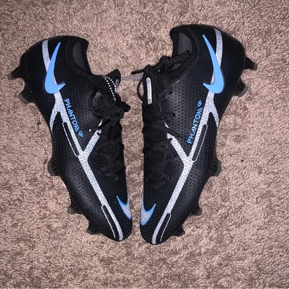 New Nike Phantom GT2 Elite DF FG “Black Grey Blue” Soccer Mens size 5 CZ9889-004 s-l400.jpg main image 4